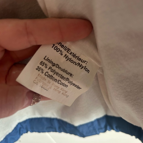 Vintage Kokanee, Blue Windbreaker Rain Jacket, size M, pockets - Picture 7 of 11